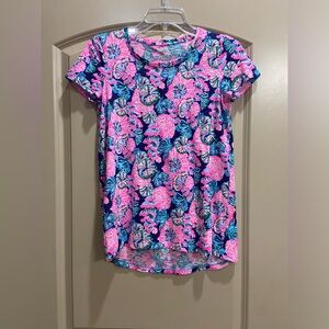Lilly Pulitzer Etta scoop neck top